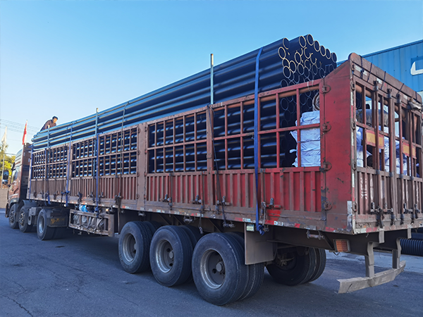 鋼絲網骨架管施工現場（chǎng）